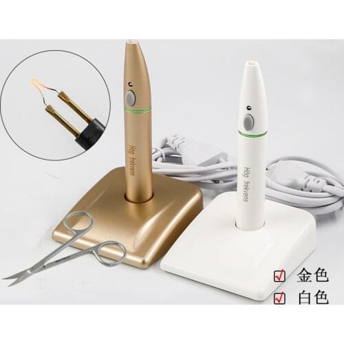 German white electrocoagulation hemostatic device beauty plastic surgery double eyelid surgery hemostatic cautery device portabl
