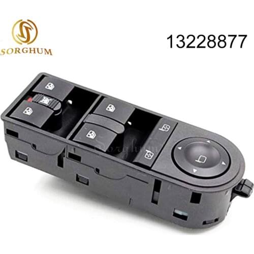 New 13228699 13228877 Electric Power Window Master Control Switch For Vauxhall for Opel Astra H Zafira 132 288 77