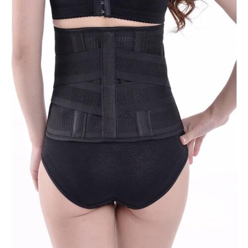 Pain Belt Back Corset for Men Heavy Lift Work Back Support Brace Shoulder Straps Lumbar Support Belt Posture Corrector