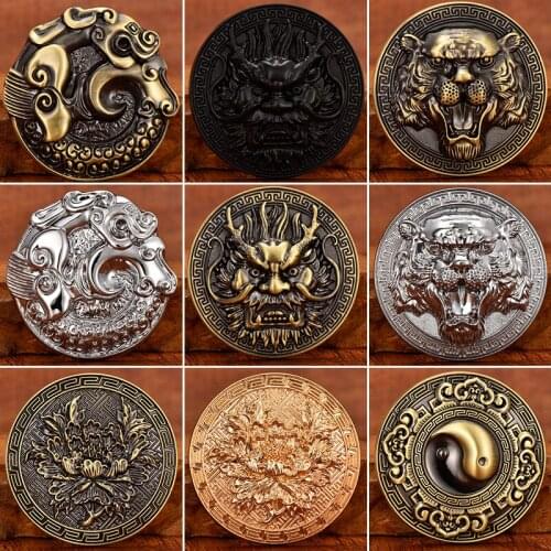 Chinese style high-grade belt buckle leather head, smooth buckle men belt buckle head, belt accessories