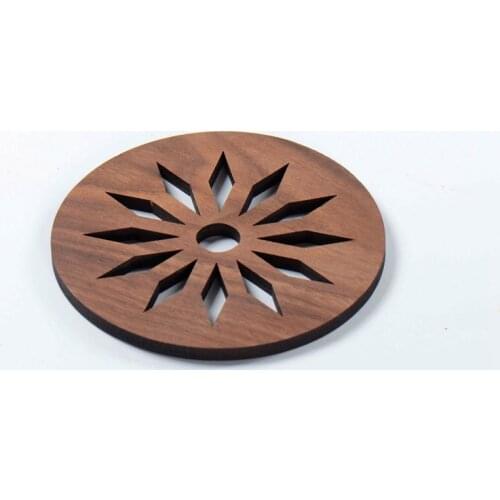 PRZY Mould Cement Concrete Insulation Pad Placemat Mold Silicone Molds Handmade Round Coaster Moulds