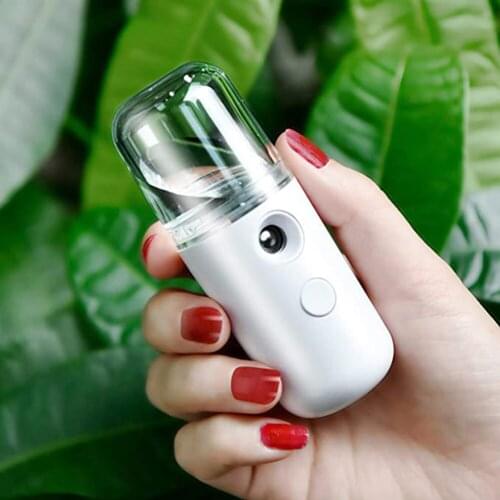 30ml Nano Fog Sprayer Body Humidifier Facial Steamer Moisturizing Skin Care Mini Facial Spray Beauty Tools Mist Cooling Device