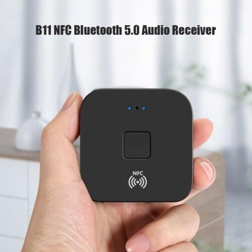NFC Receiver 3.5mm AV Audio Bluetooth 5.0 Music Wireless Adapter Car RCA for Outdoor Parts Personal Car Accessories