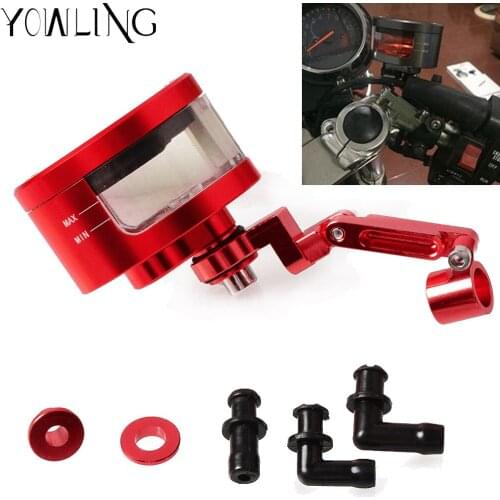Motorcycle Motorbike Brake Fluid Reservoir Clutch Tank Oil Fluid Cup For kawasaki zx-6r 7r 9r 10r 12r z750 z1000 ER-6 ZX6R ZX7R