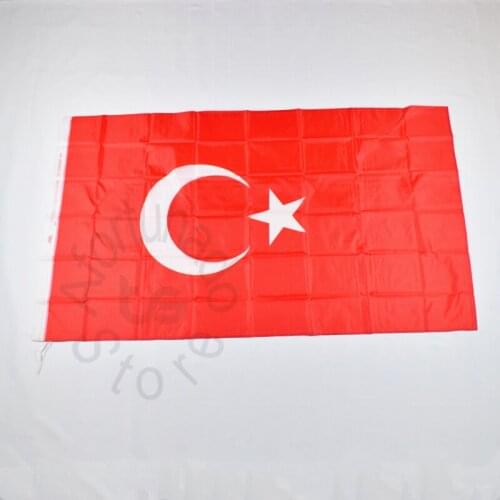 Turkey Turkish 90*150cm flag Banner blue 3x5 Foot Hanging National flag for meet,Parade,party.Hanging,decoration