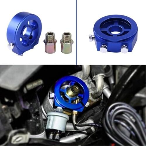 Universal Oil Pressure Gauge Adapter Oil Pressure Meter Filter Base Oil Filter Sandwich Plate Adapter