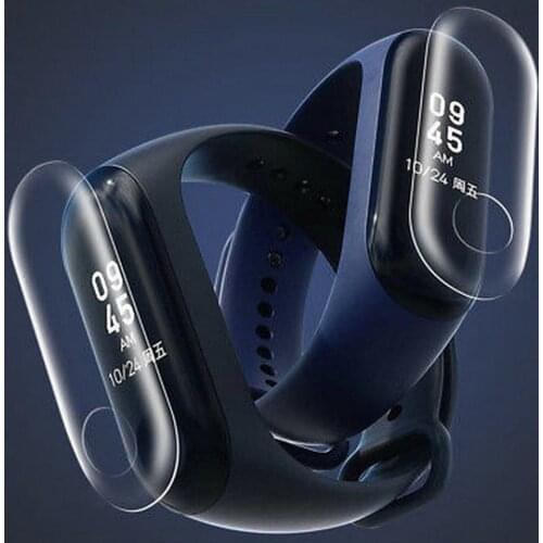 10pcs High-quality Screen Protector Film For Xiaomi Mi Band 3 Smart Wristband Bracelet Mi Band 3 Protective Hydrogel TPU Films