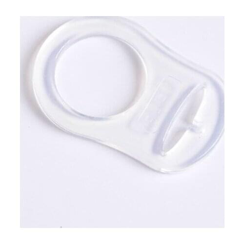 12pcs Silicone Baby Dummy Pacifier Holder Clip Adapter for MAM Rings Soother GXMB