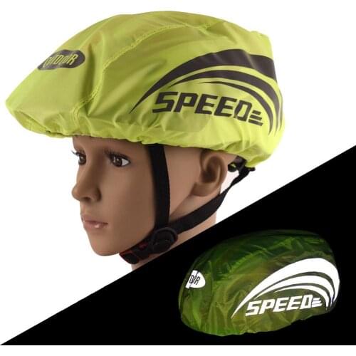 2pcs Waterproof Dust-proof Helmet Cover MTB Road Bike Bicycle Ultralight Rainproof Reflective Cycling Helmet Cover Sport Safety