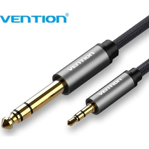 3.5mm to 6.35mm Adapter Aux Cable for Mixer Amplifier CD Player Speaker Gold Plated 3.5 Jack to 6.5 Jack Male Audio Cable 5m 10m
