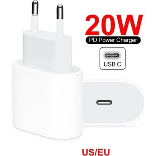 Quick Charge 4.0 3.0 QC PD Charger 20W QC4.0 QC3.0 USB Type C Fast Charger for iPhone 12 11 X Xs Xiaomi Phone PD Charger