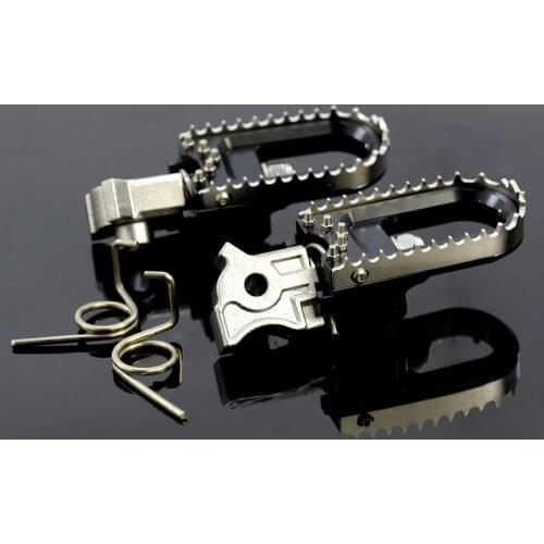 For BMW F800GS /F700GS /F650GS/R1150GS Motorcycle Wide Enduro Foot Pegs Rests Tilt Angle Adjustable Footpegs