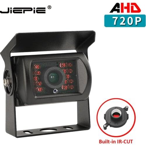 JIEPIE Heavy Duty AHD Backup Camera for Trucks,With IR-Cut AHD Rear view camera for Trailer,Bus,Van With 10m 15m 20m Cable