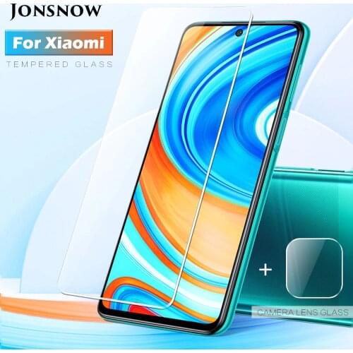 JONSNOW Screen Protectors For Xiaomi Redmi Note 9