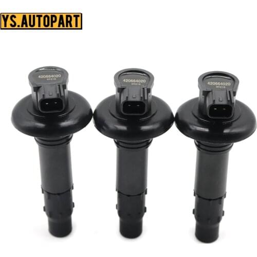 Ignition Coil Kit 420664020 For SeaDoo GTIStick GTX GTS GTR RXT RXP WAKE 4-TEC 4TEC 130 155 185 420-664-020 296000307 290664020