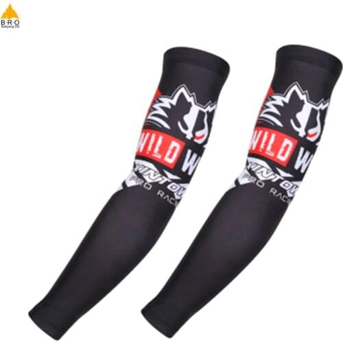 Cool Cycling Arm Sleeves Man Running Arm Sleeves Women Sun Sleeves Cycling Arm Warmers Bicycle UV Protection Cuff Cycling Outfit