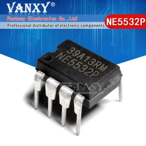 200PCS NE5532P DIP8 NE5532 DIP 5532P DIP-8 new and original IC