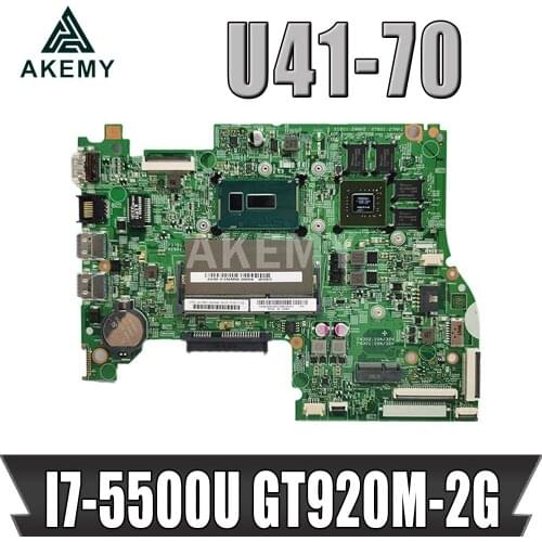 New For Lenovo YOGA 500-14IBD S41-70 U41-70 FLEX3 1470 FLEX3-1470 Laptop motherboard 14217-1M Mainboard I7-5500U GT920M-2G