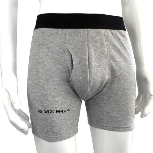 Boys S Size Silver Fiber Underwear BLOCK EMF Protection EMI Shielding