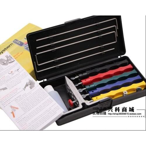 Portable fast sharpener Household outdoor universal efficient fixed-angle sharpener with stone