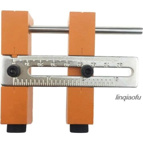 Adjustable woodworking punching locator DIY woodworking punching tool