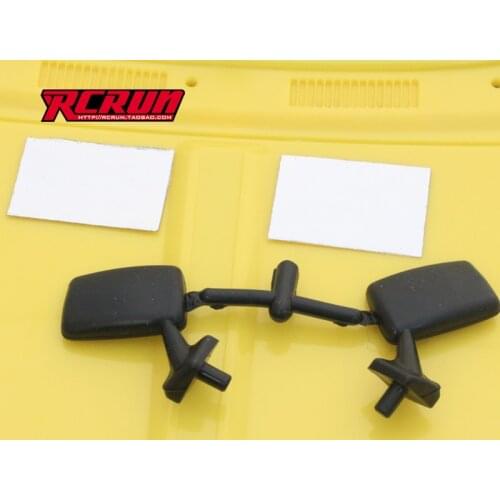RCRUN rubber reversing mirror for 1:10 model car mountain pig TF2 RC car parts toys