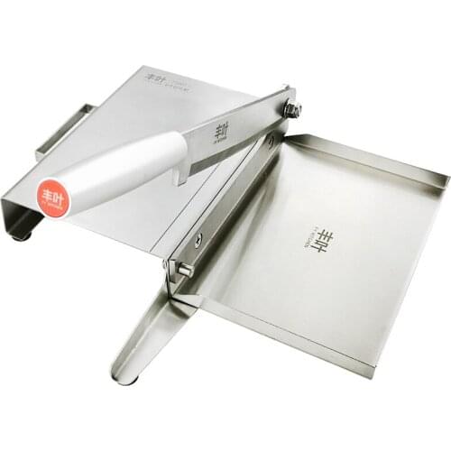 Manual Meat slicer stainless steel Slicer Cut ribs Beef and mutton slices manual food processor