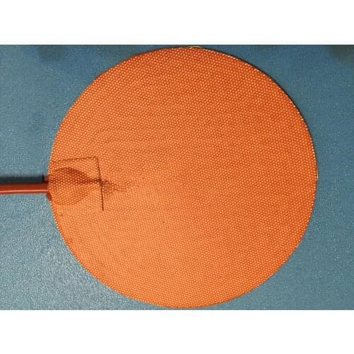 Heater silicrone tondo Dia220mm 220v 400w silicone riscaldatore letto per stampante 3d silicone heating pad heated bed film heat