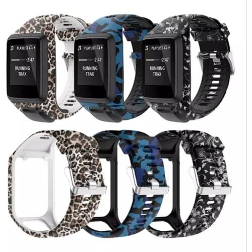 High Quality Silicone Replacement Wrist Watch Band Strap for tomtom Runner 2 3 Spark 3 GPS Sport Watch for tom 2 3 Series