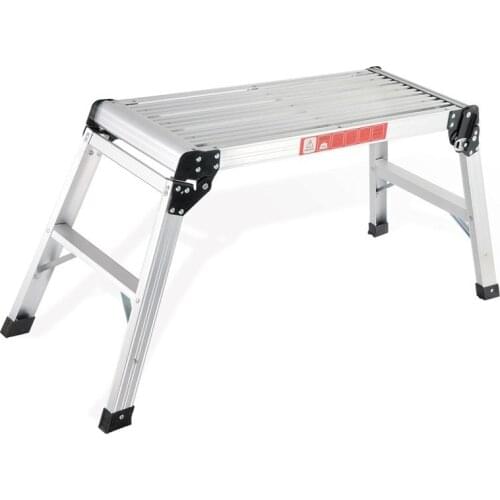 Trapezoid Chair Outdoor Al Light Step Stools 150kg Step Ladders CE Washing Lightweight Car Chair Sliver Bath Shower Foot Stool