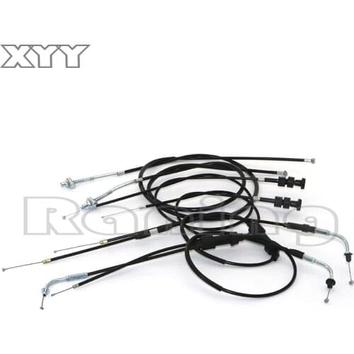 XYY PW50 765mm Choke Cable，Throttle Cable，Front & Rear Brake Cable，PW80 930mm Choke Cable，Throttle Cable for Dirt Pit Bik