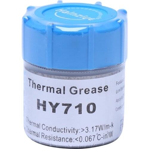 10g HY710-CN10 Thermal Grease CPU Chipset Cooling Compound Silicone Paste 3.17W