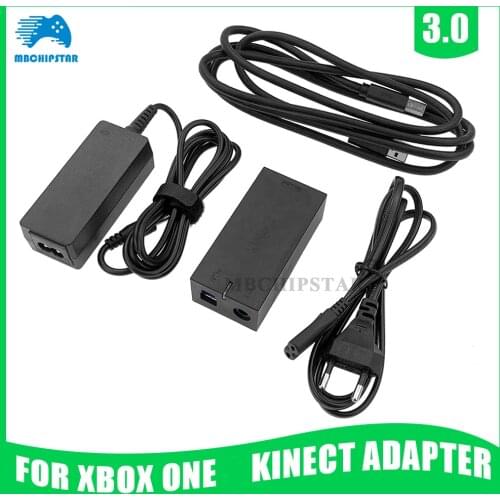 2021 New For Kinect Adapter for Xbox One for XBOX ONE Kinect 3.0 Adaptor EU Plug USB AC Adapter Power Supply For XBOX ONE S