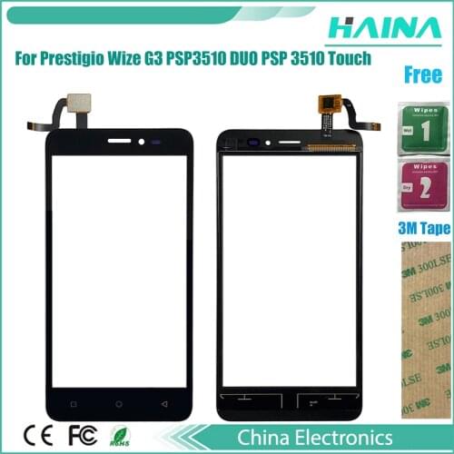 3M Tape For Prestigio PSP 3510 PSP3510 Touch Screen Panel Digitizer Front Glass Sensor Replacement Touchscreen