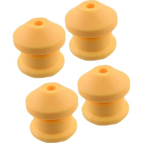 4pcs/Set Car Yellow Front Suspension Jounce Bumper Spring Fit for Hummer H3 H3T 2009 2010 15783030 Polyurethane