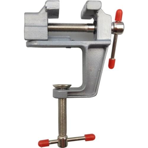 3.5" Aluminum Miniature Small Jewelers Hobby Clamp On Table Bench Vise Mini Tool Vice Wholesale Brand New