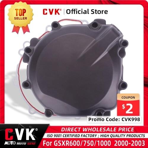 CVK Engine Cover Motor Stator Side Cover Shell For SUZUKI GSXR600 GSXR750 2000 2001 2002 2003 GSXR1000 GSXR GSX-R 600 750 1000