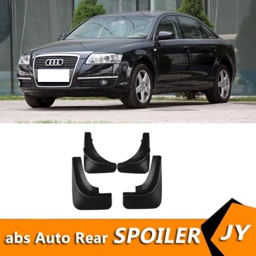 For Audi A6 2006-2010 Mudflaps Splash Guards Front With the color and rear Mud Flap Mudguards Fender Modified special