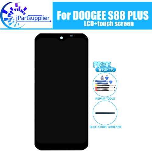 DOOGEE S88 PLUS LCD Display+Touch Screen Digitizer Assembly 100% Original New LCD+Touch Digitizer for DOOGEE S88 PLUS
