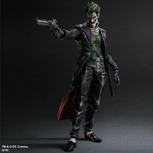 PLAY ARTS 25cm the joker in Batman: Arkham Knight Action Figure Model Toys