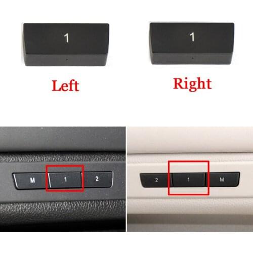 Car Interior Seat Memory Switch Button Decoration Frame Trim Cover Sticker for BMW 5 7 Series F10 F18 F02 2008-2017 Car Styling