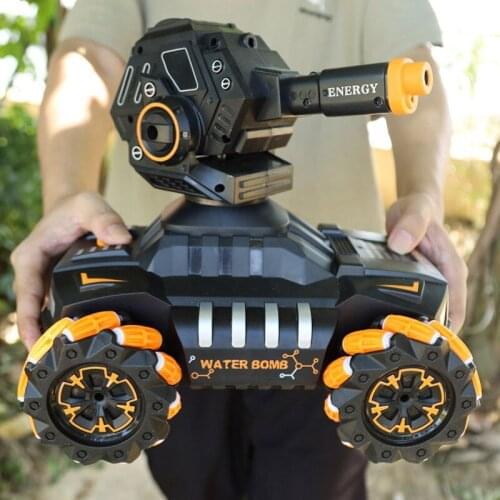 New Remote-controlled Tanks Water Bombs Armored Cars Watches Gesture Sensors Stunt Cars Boy Toys Gesture sensing Climbing Car