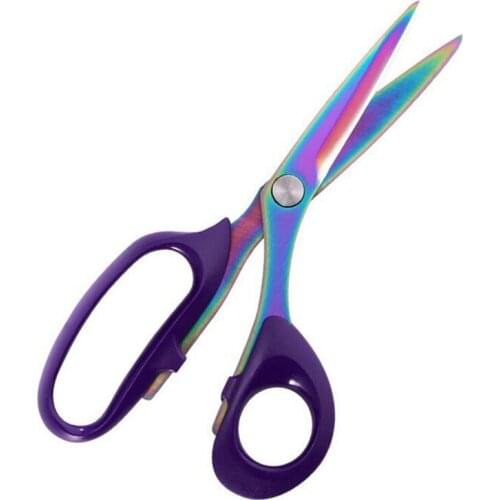 Cross Stitch Stainless Steel Color Scissors Tailors Sewing Scissors For Cutting Fabric Embroidery Sewing Cutting Scissor DIY