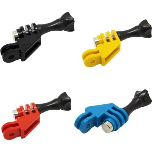 90 Degree Direction Adapter Elbow Mount Adapter 1/4 Inch Thumb Screw Universal for 5/4/3 + / 3/2/1 And Sports Cameras