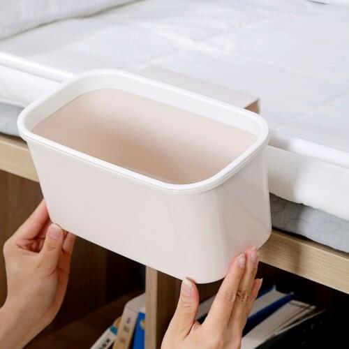 Bedside Storage Shelf Student Dormitory Artifact Top Bunk Bedside Mobile Phone SnacksPunch-Free Storage Hanging Basket