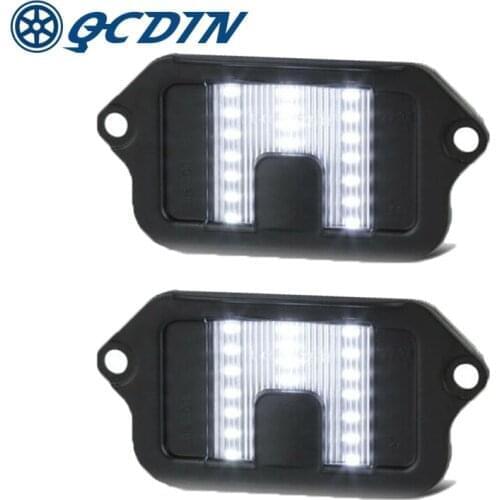 QCDIN 1 Pairs For Ford Mustang 2005-2009 12V Black 6000K Car Signal Lamp Automotive Exterior Parts Accessories