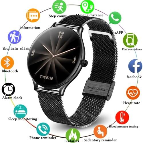 LIGE New Smart Watch Men Fitness Tracking Sleep Monitoring Bracelet Bluetooth Music Control IP67 Waterproof Smartwatch for Women