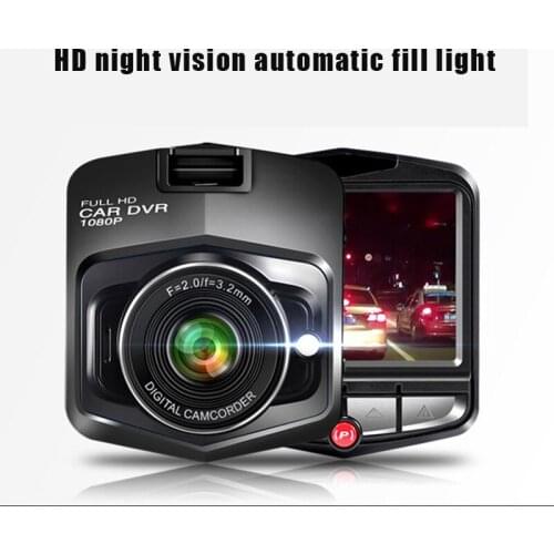 Intelligent anti-shake Driving Recorder Puqing 2.0 Night Vision Driving Recorder 1080P Hidden Record Shooting angle 90° Rotatio