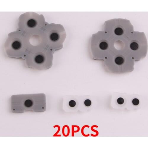 1set LR Conductive Rubber Pads For PS5 Controller Buttons Contact Rubber Conductive Silicone Rubber for playstation 5