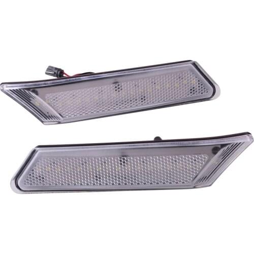1 Pair LED Side Marker Fender Light Indicator Fit For Porsche 911 997 987 Boxster Cayman 2006 2007 2008 2009 2010-2012 997631034